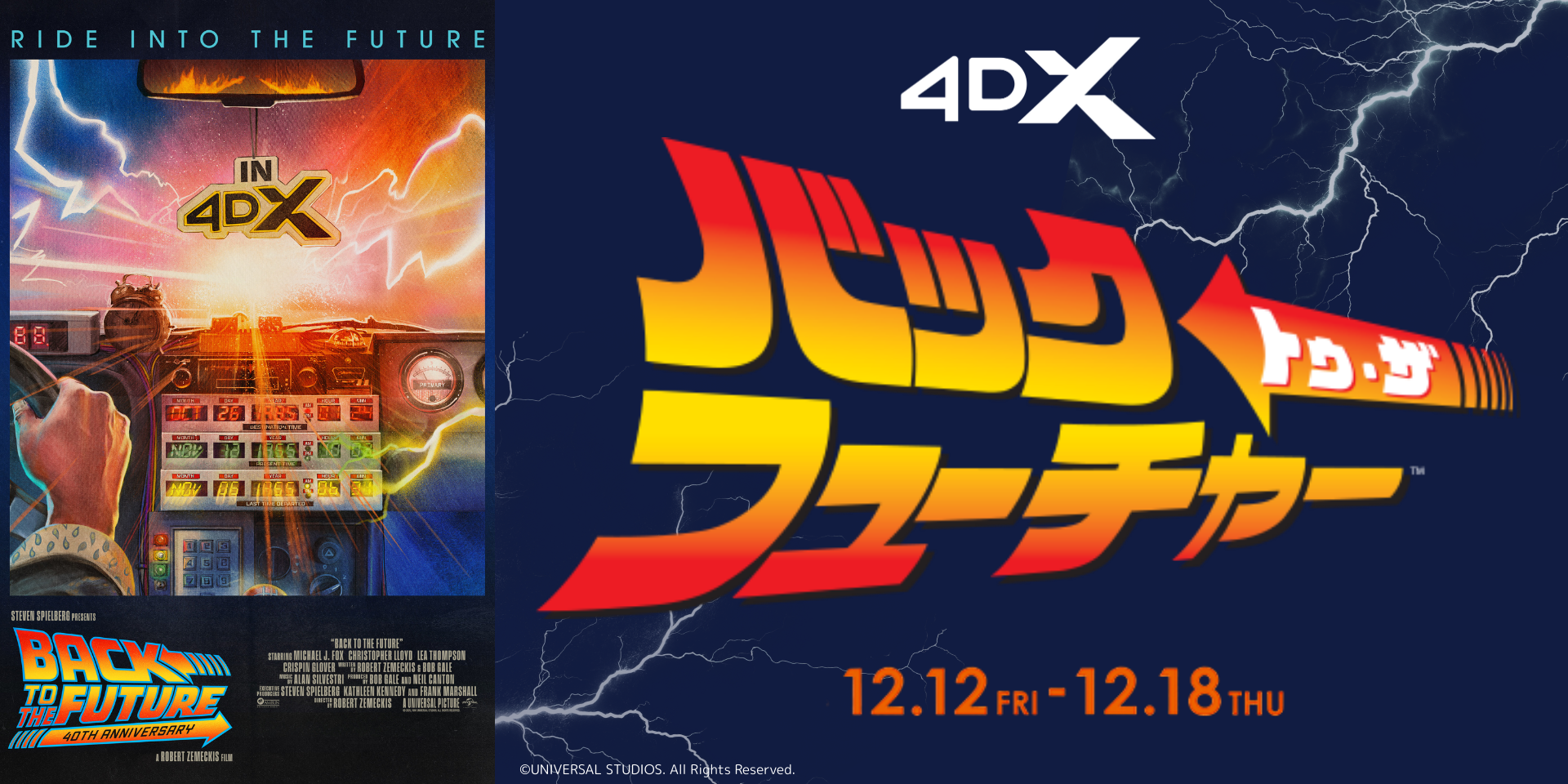 『バック・トゥ・ザ・フューチャー』公開40周年限定上映